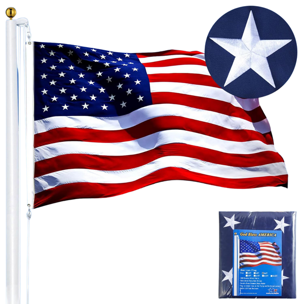 3' x 5' Heavy Duty American Flag