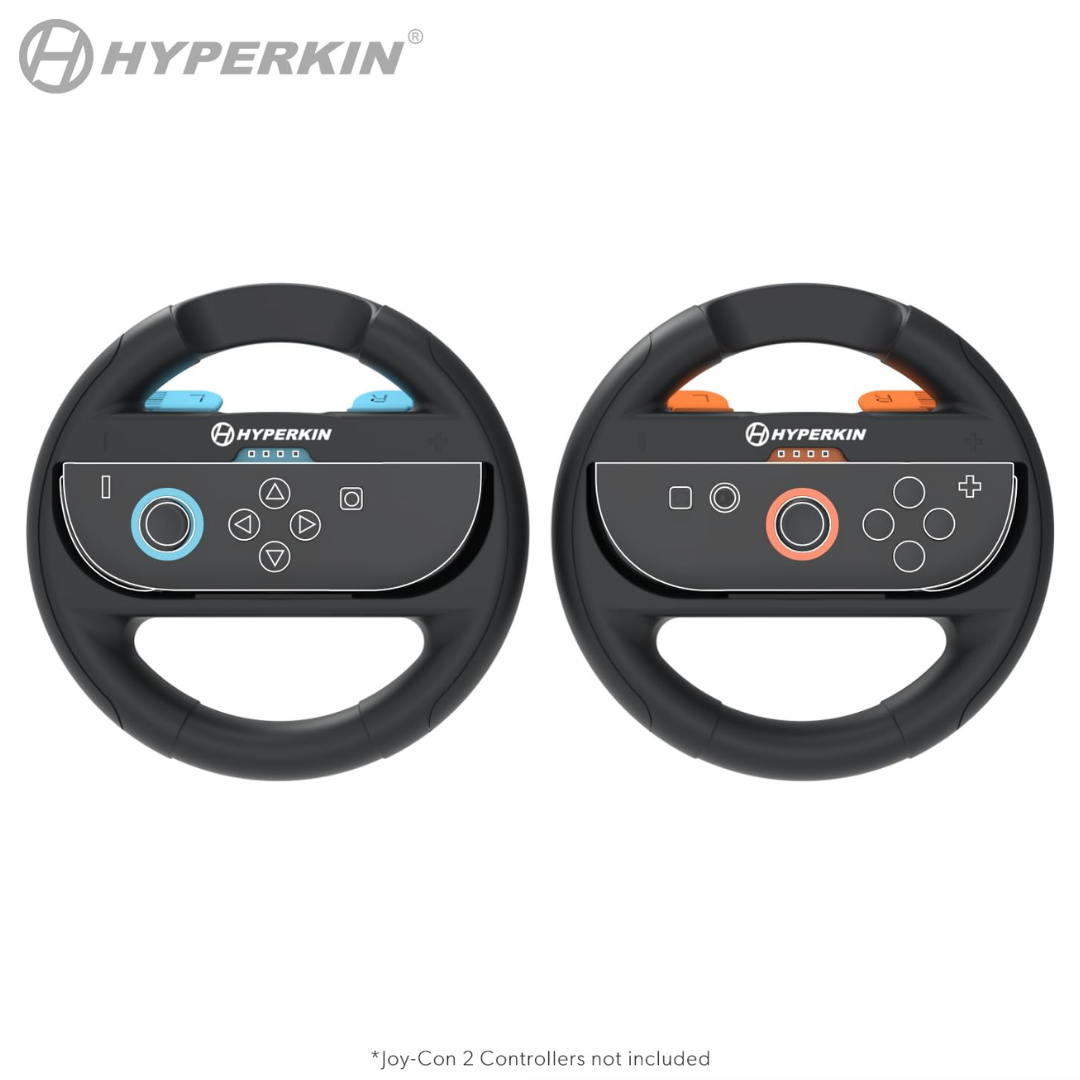 2-Piece Switch 2 Accessory: Joy-Ride Racing Wheel Set