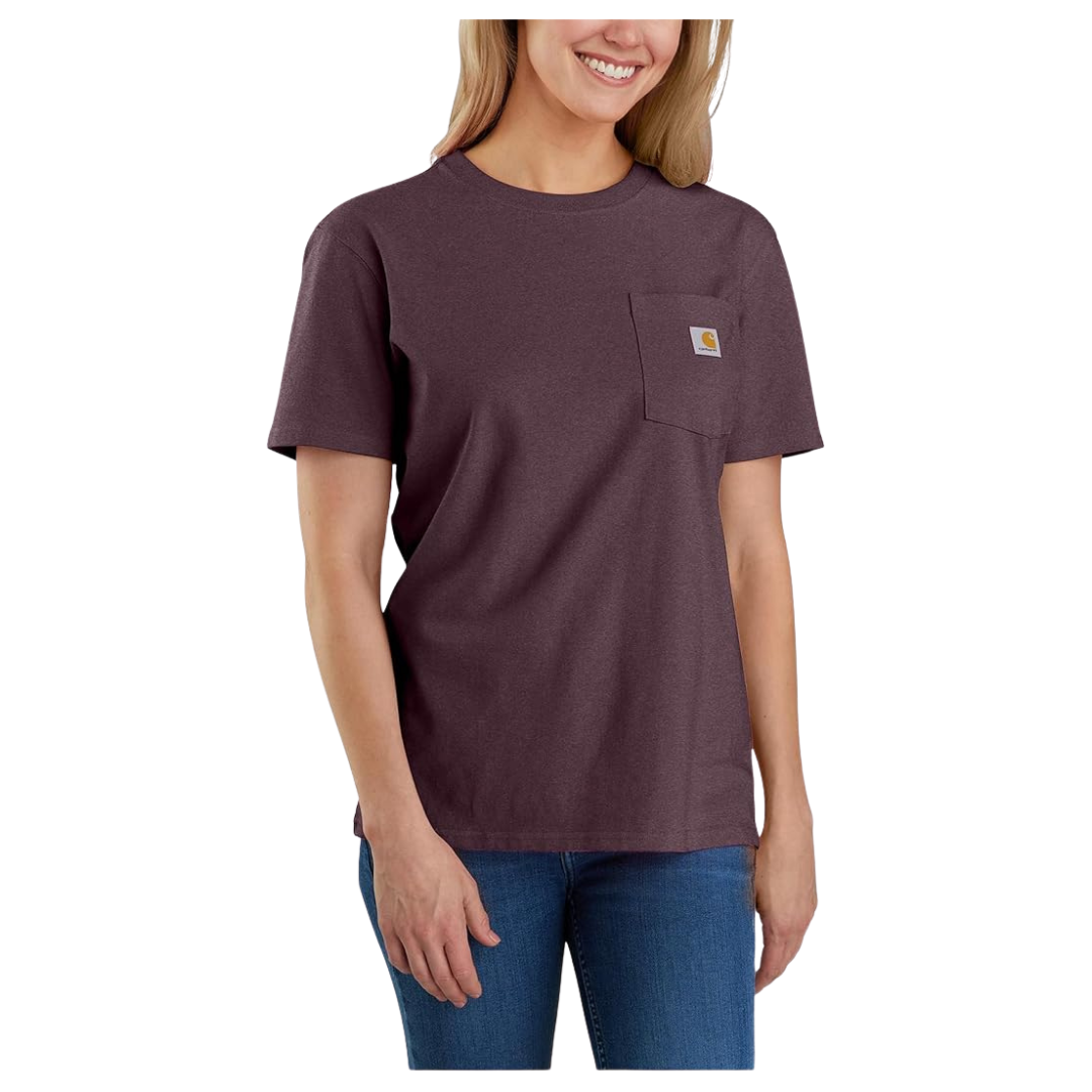 Carhartt Women's T-Shirt Workwear Pocket Short Sleeve T Shirt