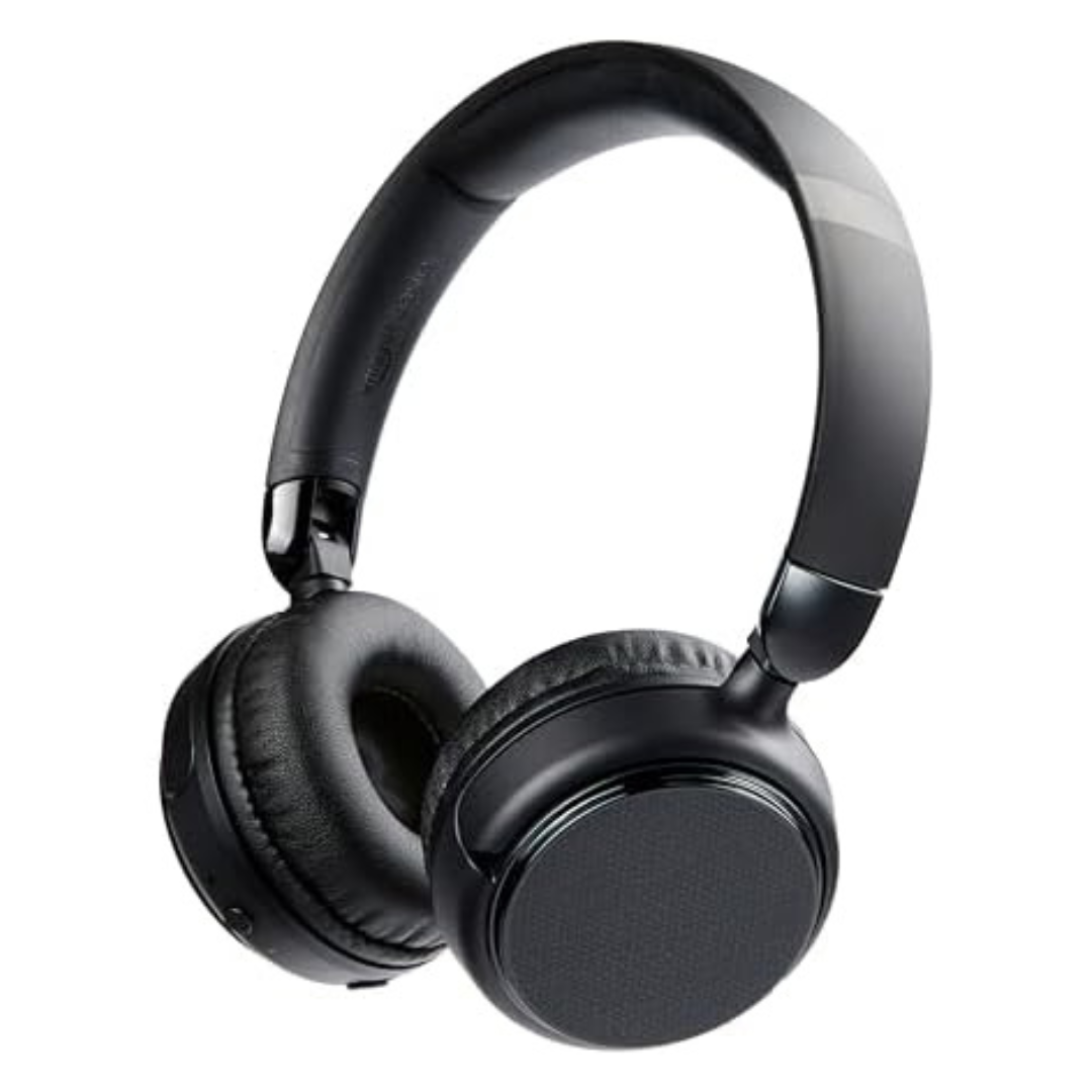 Amazon Basics Wireless On-Ear Headphones With Microphone