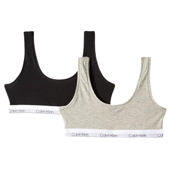 2-Pack Calvin Klein Girls Modern Cotton Singles Bralette