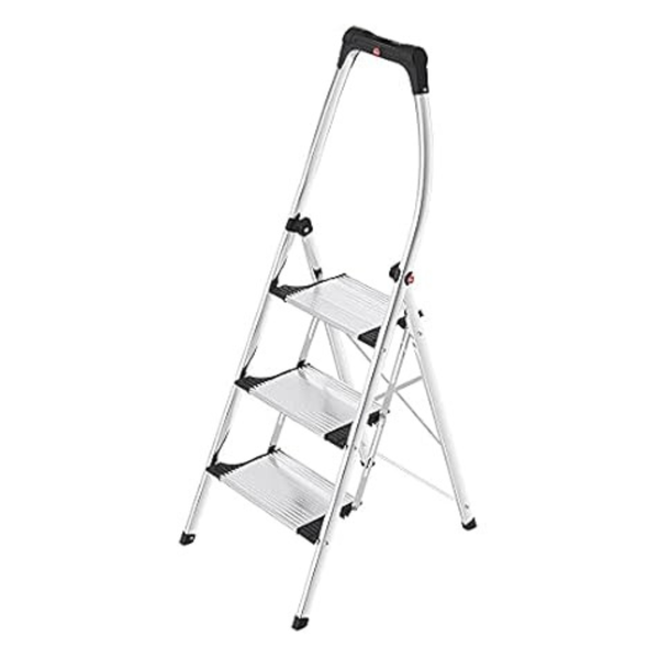 HAILO K95 LivingStep Aluminum Folding 3-Step Ladder