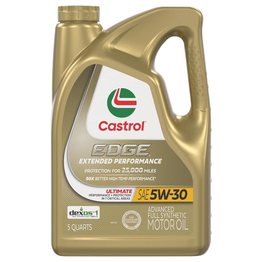 Castrol 5W-30 Advanced Full Synthetic Motor Oil (5 Quart)