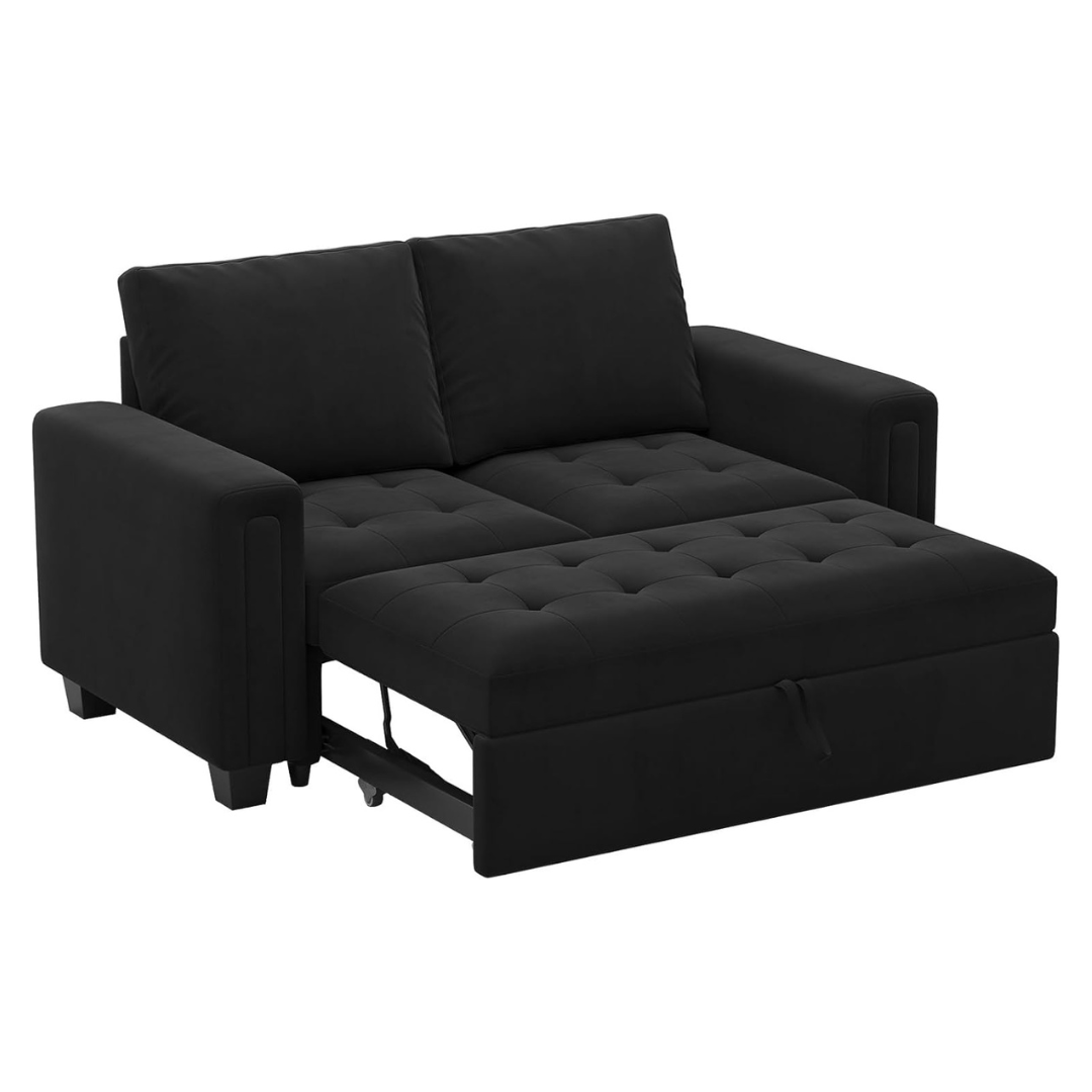 Belffin Modular Sectional Sleeper Sofa With Pull Out Couch Bed