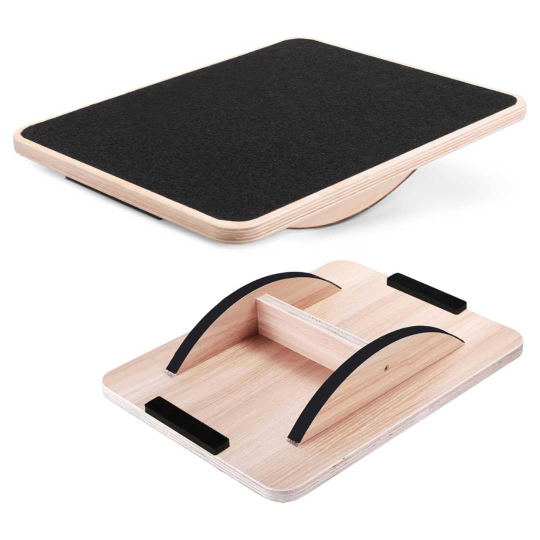 Professional 17.5" Wooden Rocker Balance Board