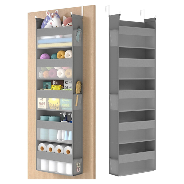 Songmics Hanging Door Organizer W/ 5-Tier Fabric Storage