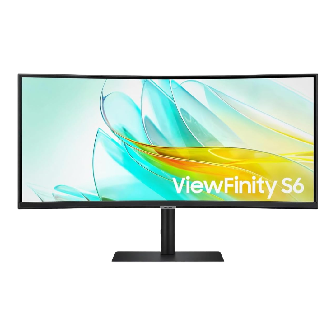 34" Samsung ViewFinity S6 Curved WQHD 100Hz 5ms HDR VA Freesync Monitor