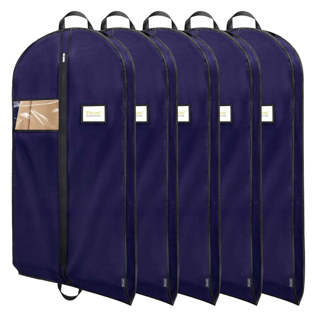 5-Pack Baleine 54" Heavy Duty Garment Bag