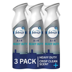 3-Pack 8.8oz Febreze Odor-Fighting Air Freshener (Heavy Duty Crisp Clean)