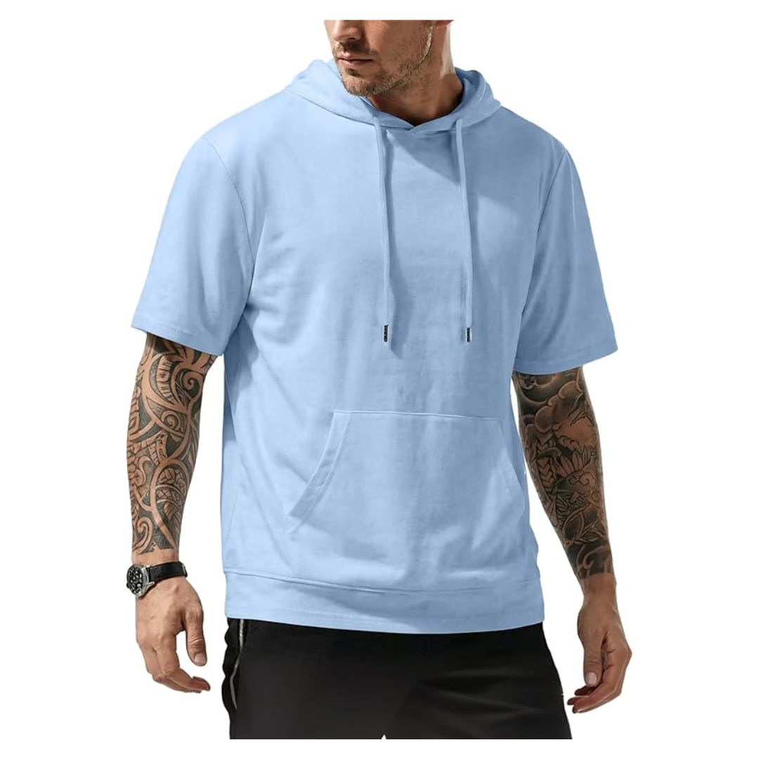 JMIERR Men's Cotton Blend Muscle Fit Hoodie Sweatshirts (Various)