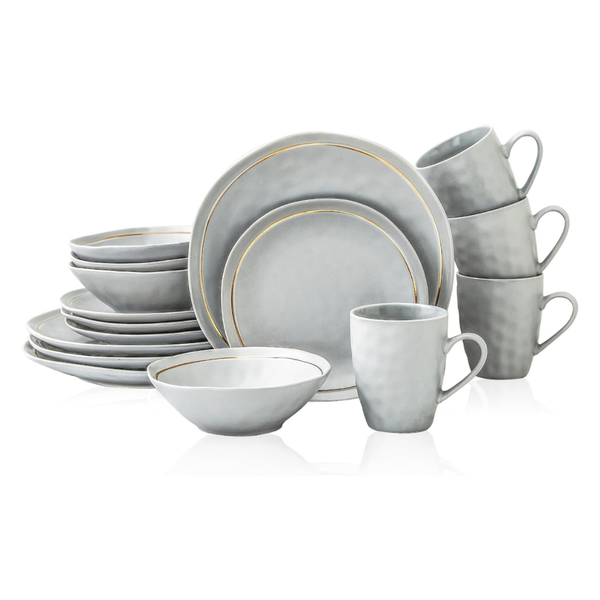32-Piece Stone Lain Clara Porcelain Dinnerware Set