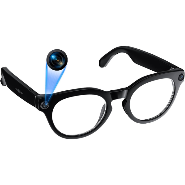 AI Smart Glasses with 8MP Camera, Real-Time Translation & Open-Ear Bluetooth Audio