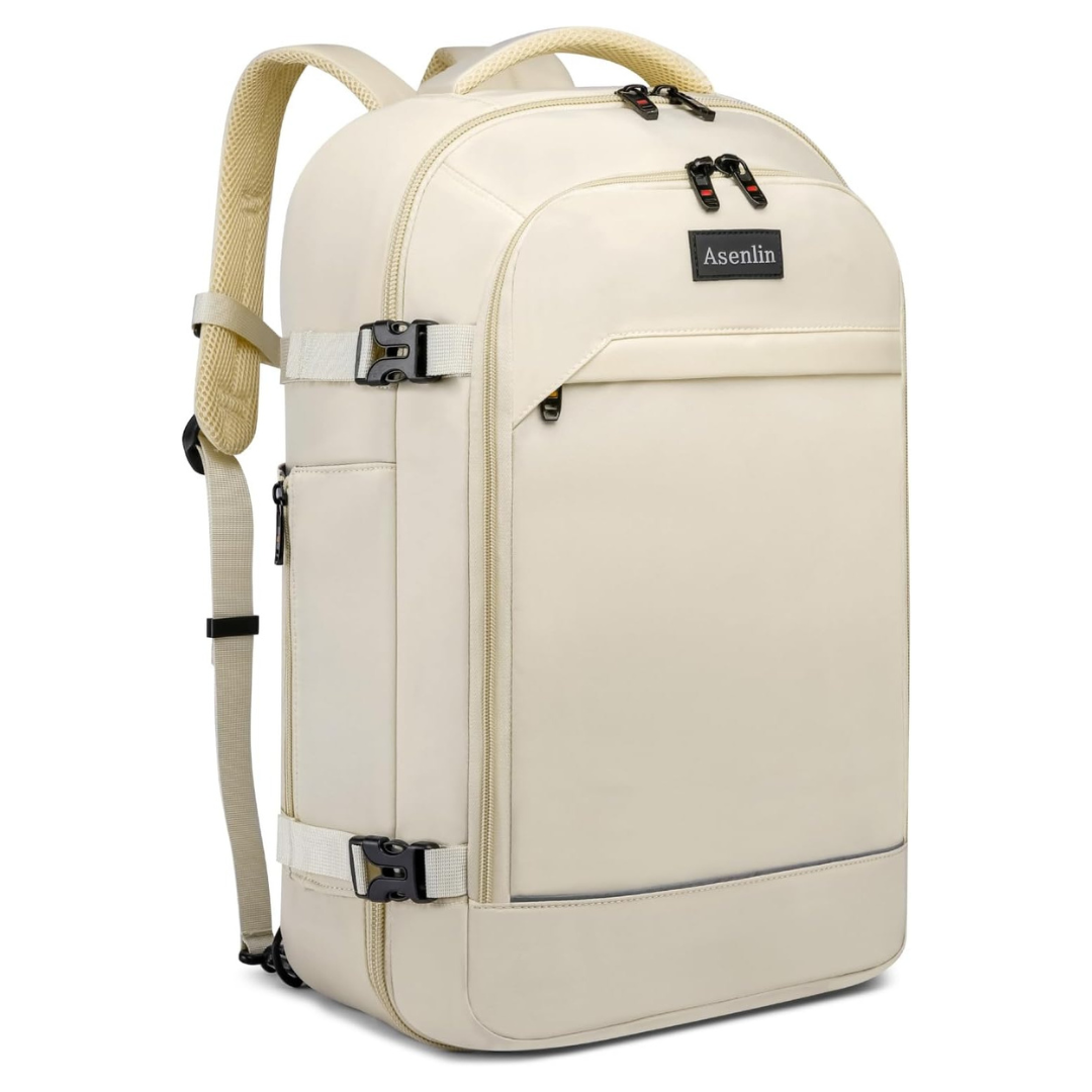 Asenlin 40L Water Resistant Travel Backpack