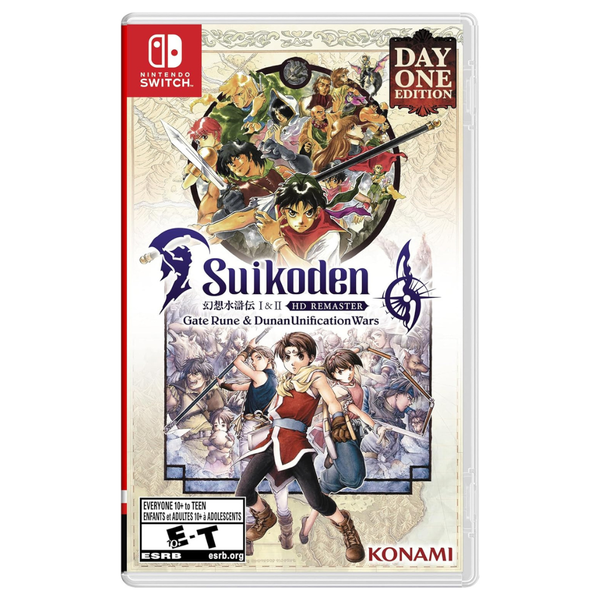 Suikoden I & II HD Remaster Day One Edition For Nintendo Switch