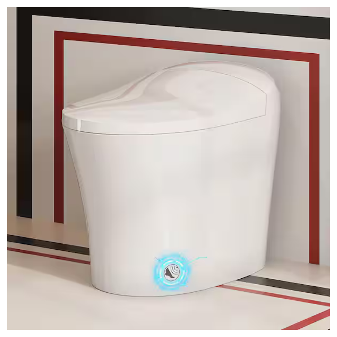 Hanikes 1/1.27 GPF High Efficiency Dual Flush Elongated Toilet