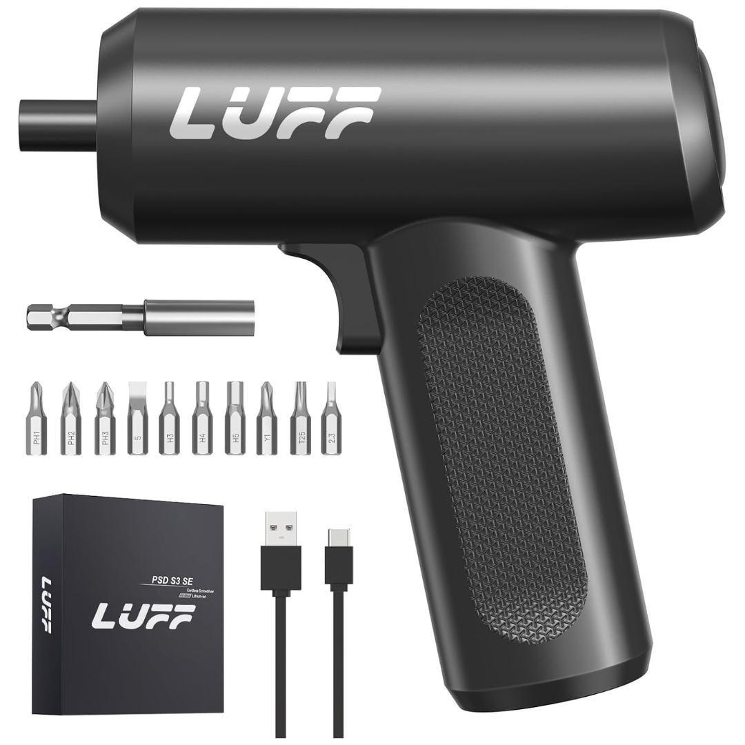 Electric Rechargeable 4V Screwdriver Set With 12 Bits