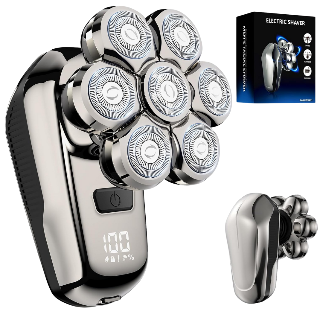 Coklean Men's Electric Rotary Head Shaver