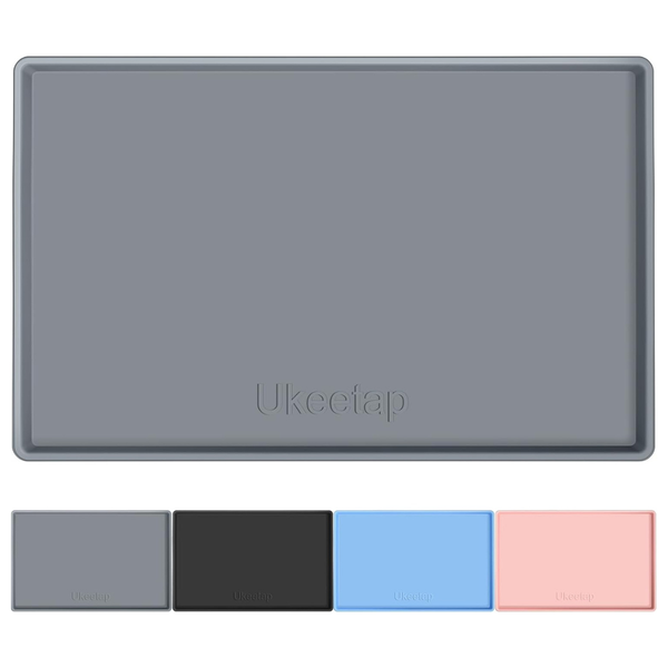 19" x 12" Ukeetap Extra Thick Waterproof Silicone Mat