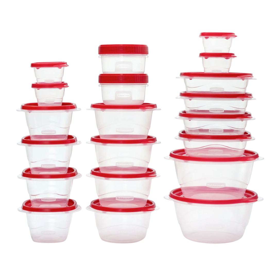 40-Piece Rubbermaid TakeAlongs Food Storage Set