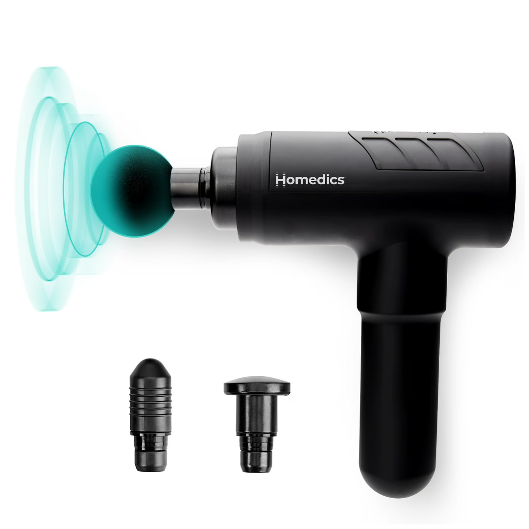Homedics Rechargeable Therapist Select Percussion Deep Tissue Massage Gun