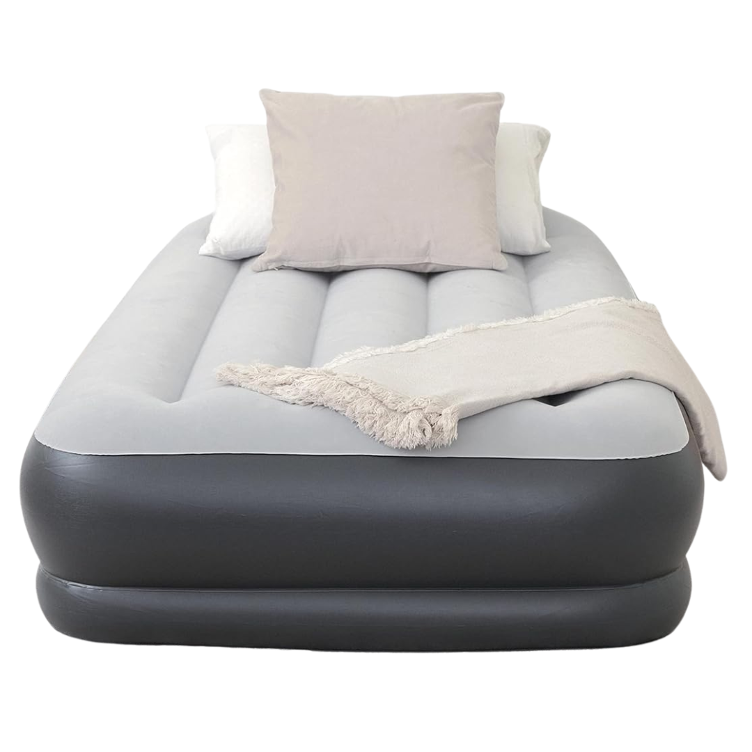 SleepLux Twin 15" Inflatable Air Mattress With USB Charger