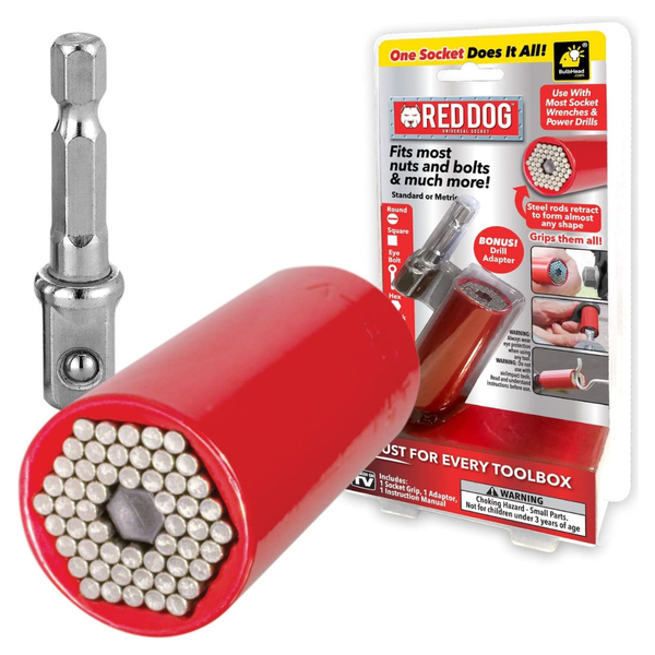 2" Red Dog Socket With Drill Adapter
