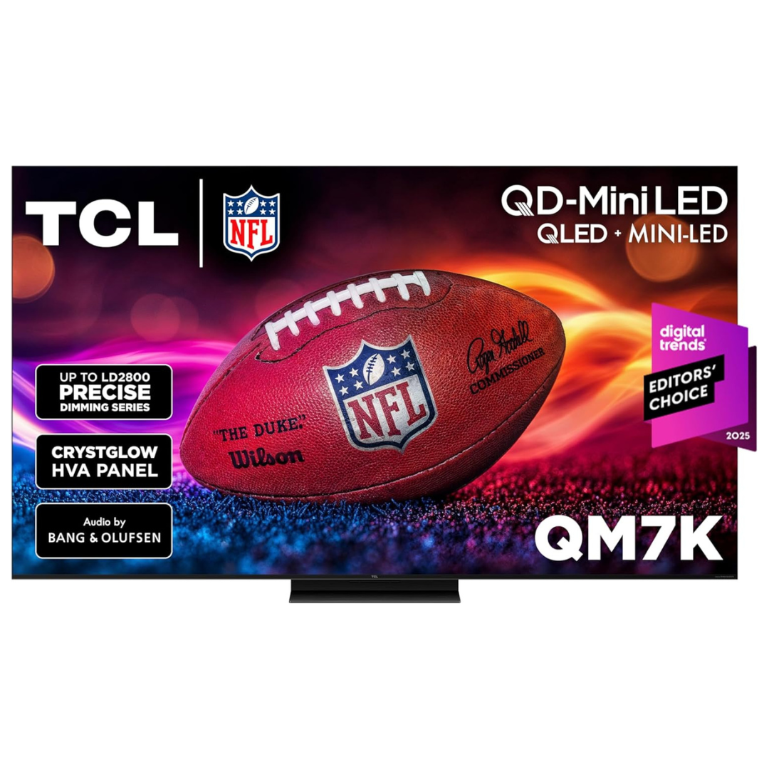 65" TCL Q Series 65QM7K 4K Ultra HDR Smart QD-Mini LED Google TV (2025)