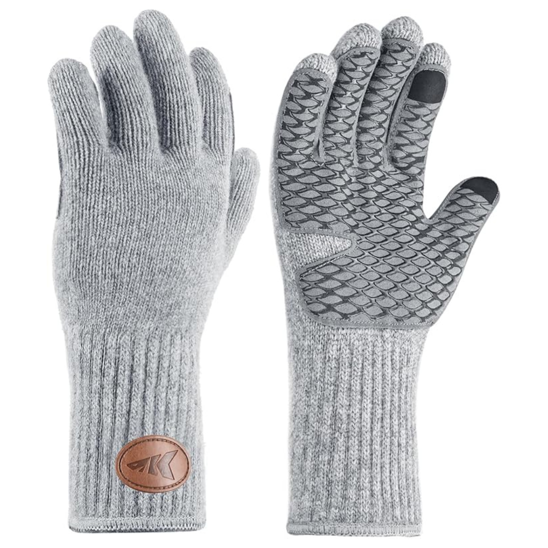 Bully Wooly Full Finger Wool Fishing Gloves