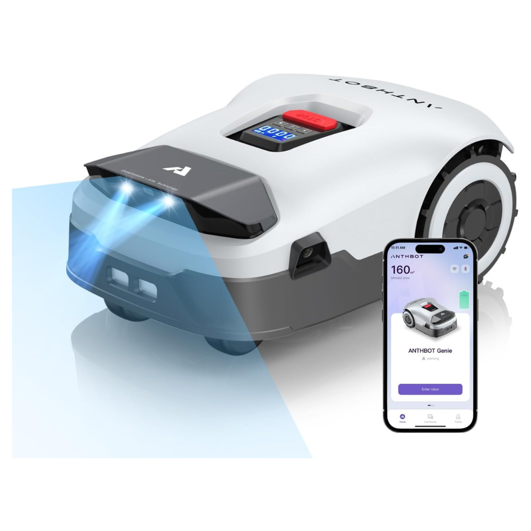 Robot Lawn Mower No Wire RTK Vision Robotic Lawnmower For 0.5 Acre