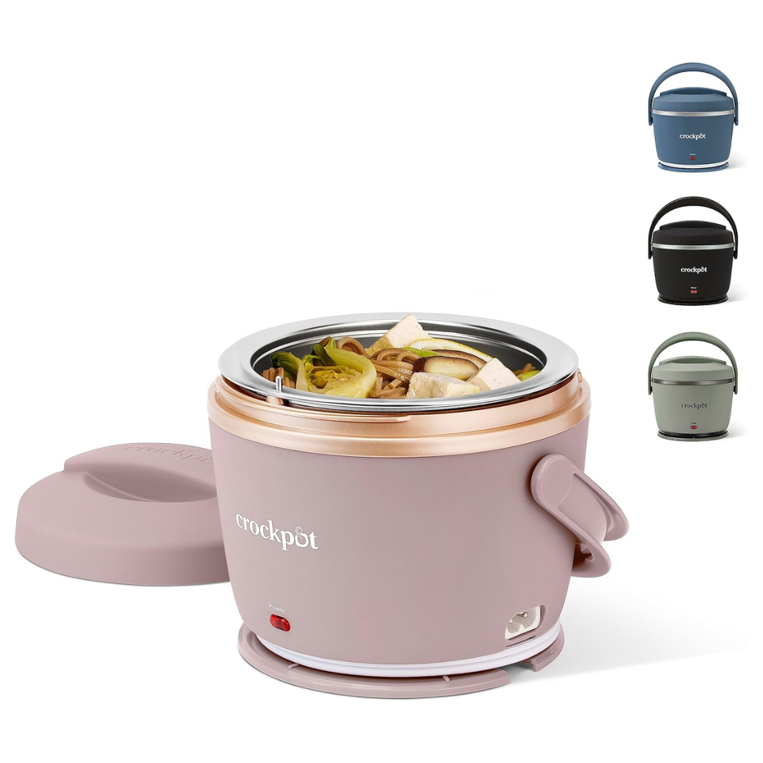 20-Oz Crock-Pot Portable Food Warmer Electric Lunch Box (3 Colors)