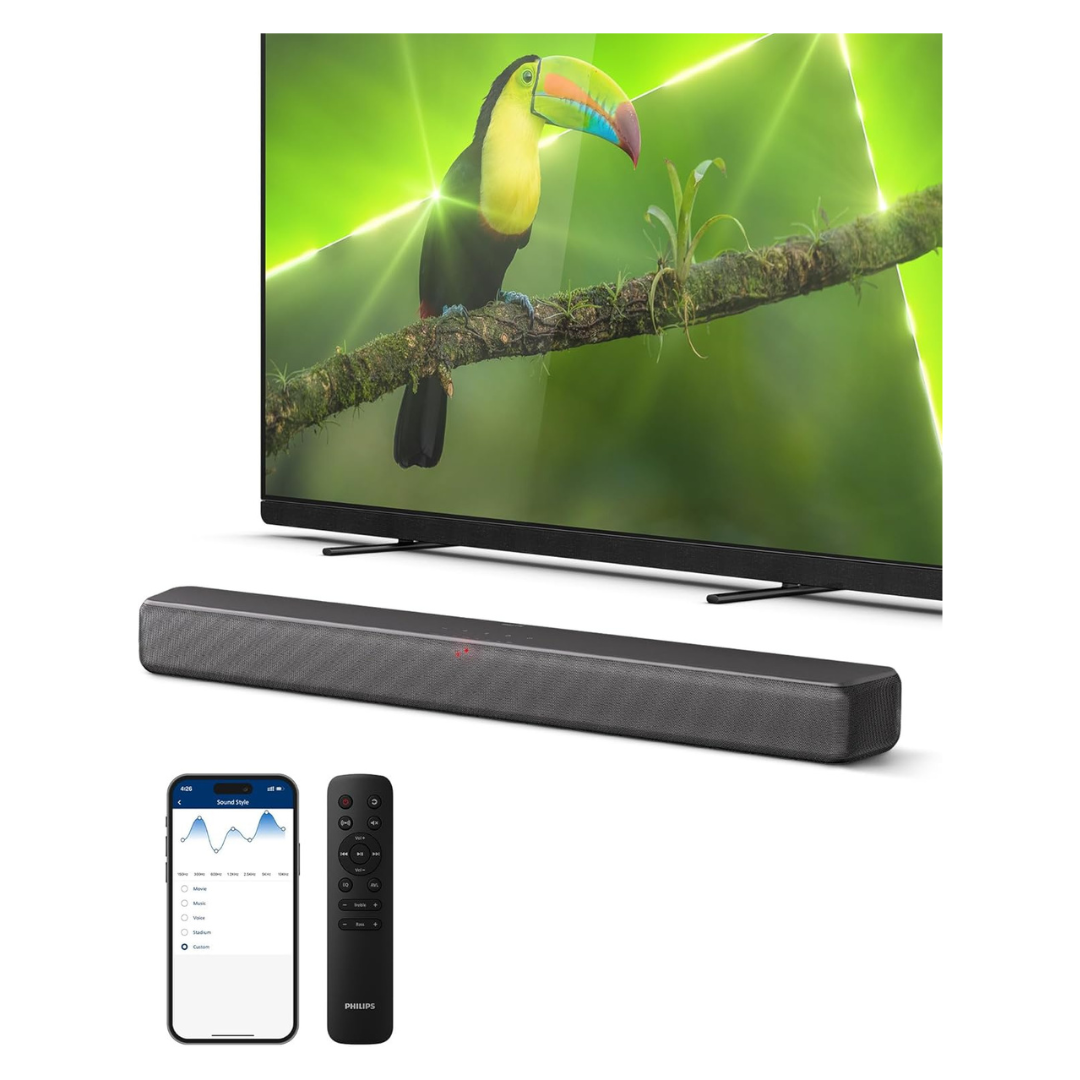 Philips B5109 2.0 Channel Audio Soundbar For TV