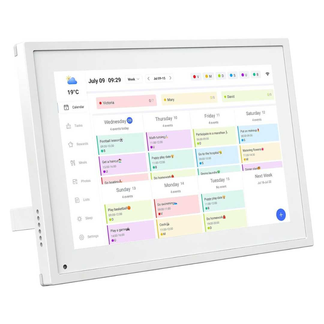 Portable 10.1" HD Smart Touchscreen WiFi Digital Calendar