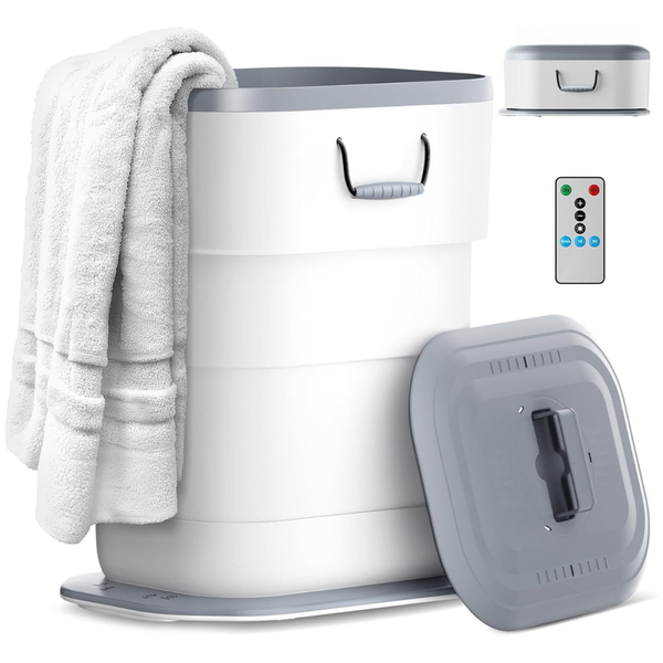 Kvineen 27L Foldable Towel Warmer Bucket