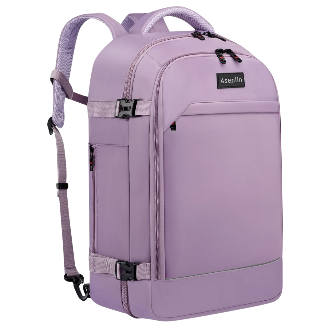 Asenlin 40L Water Resistant Travel Backpack