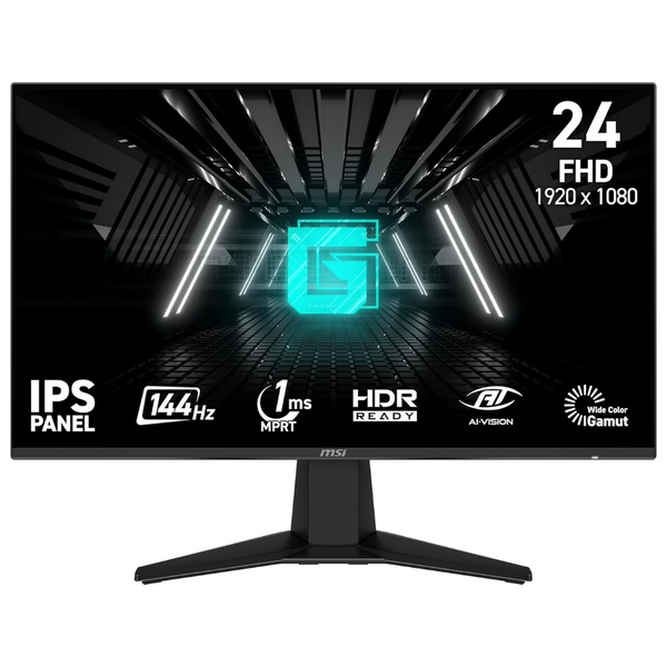 23.8" MSI G242LW FHD 144Hz 1ms Gaming Monitor