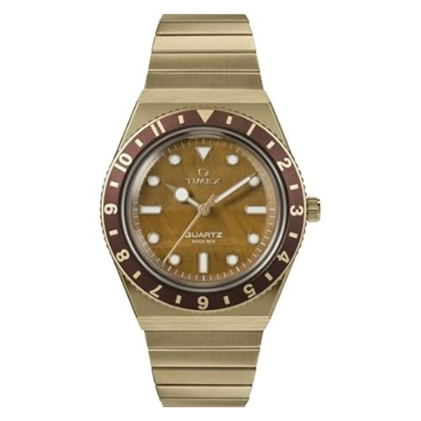 Timex 36mm Women's Diver Inspired Gold-Tone Watch