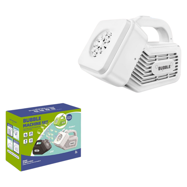 Automatic Portable Bubble Machine With Bubble Solution