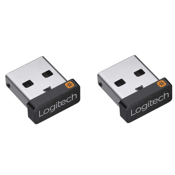 2-Pack Logitech 2.4 GHz Wireless USB Unifying Receiver