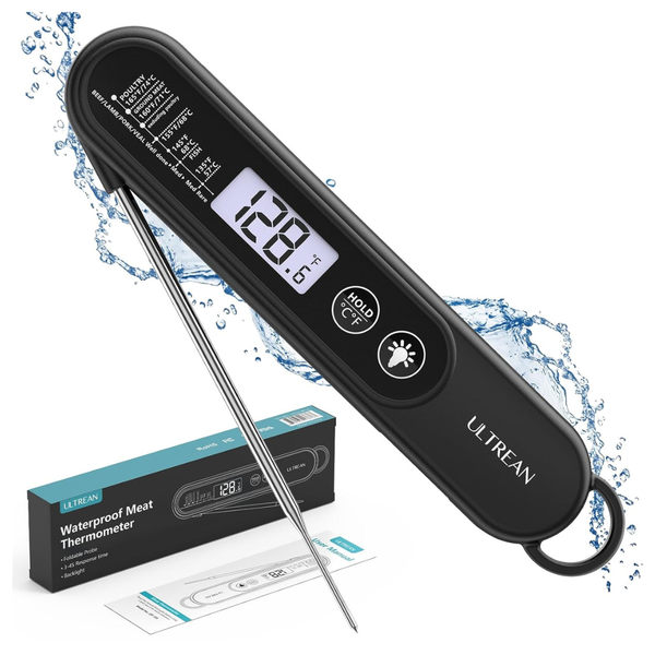 Digital Probe Waterproof Ultra-Fast Instant Read Food Thermometer