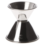 Winco Stainless Steel 3/4 oz & 1-1/4 oz Cocktail Jiggers
