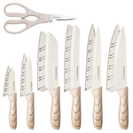 13-Piece Astercook Stainless Steel Chef Knife Sets With Ceramic Coating