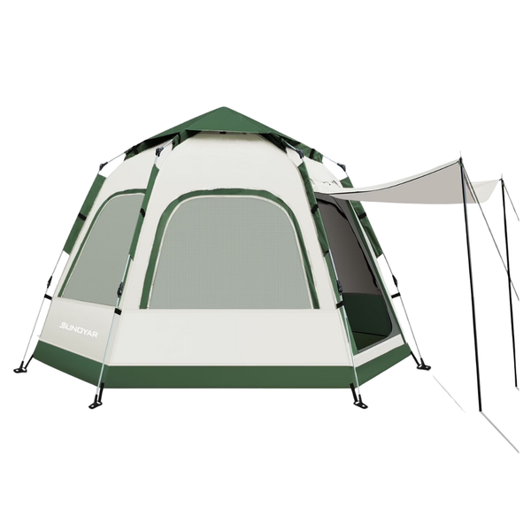 4-6 Person Waterproof Camping Tent With Carry Bag (2 Colors)