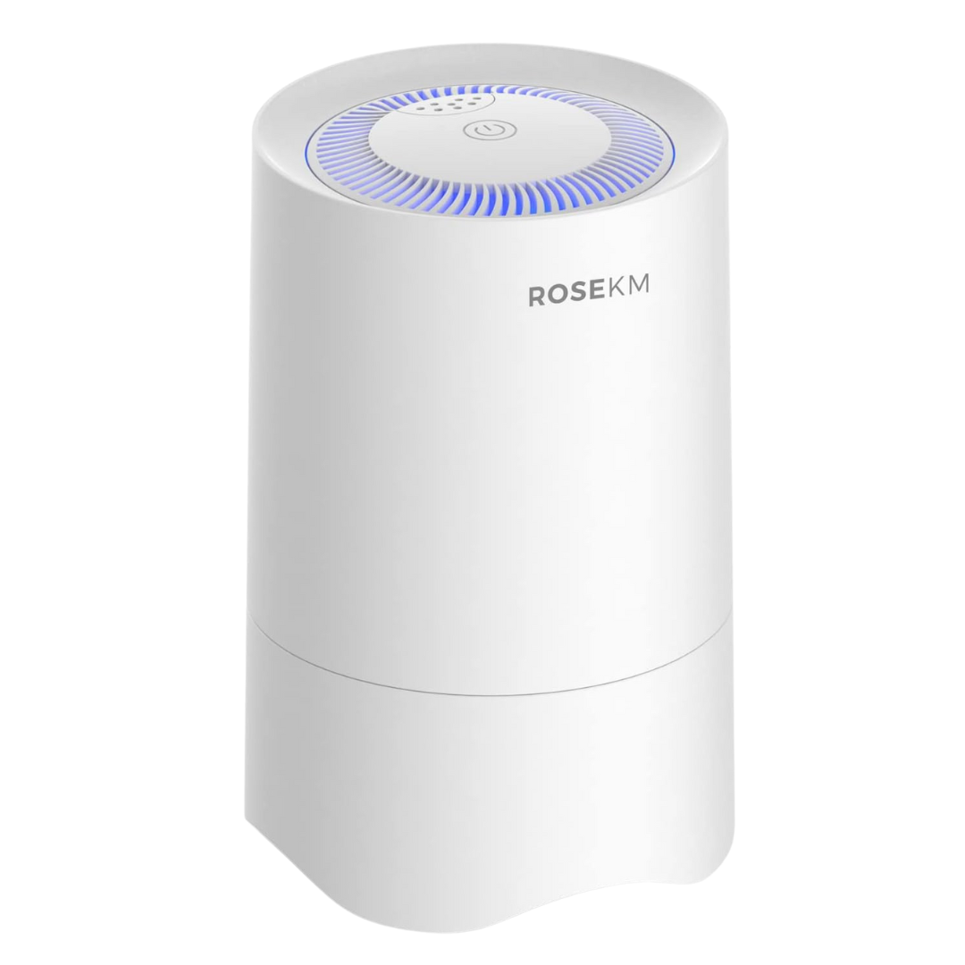 Rosekm Personal Desk Mini H13 True Hepa Air Purifier
