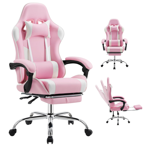 Ergonomic PU Leather Gaming Office Desk Chair