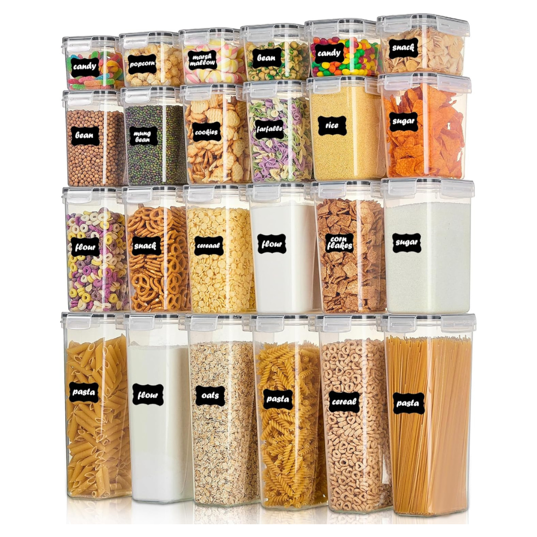 24-Piece Vtopmart Airtight Food Storage Containers With Lids (0.7 Quarts)