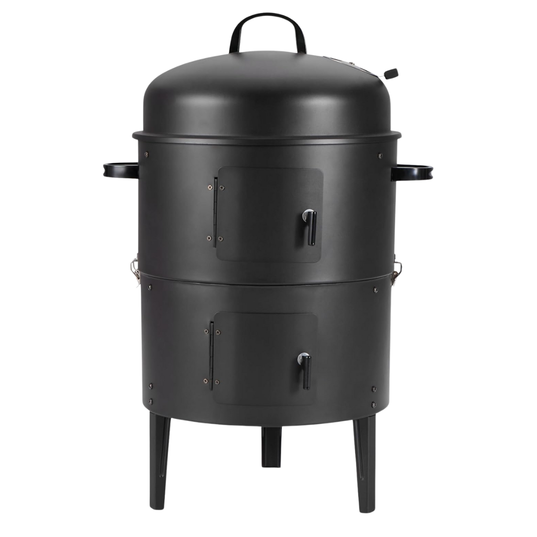 16 Amazon Basics Vertical Charcoal Outdoor Smoker & BBQ Grill