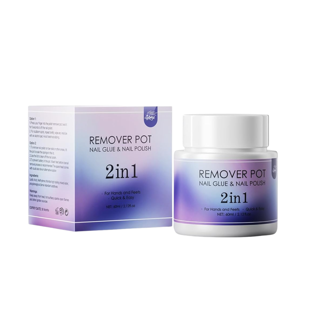 Nourishing Formula Nail Polish Remover, 2 Fl Oz (60ml)