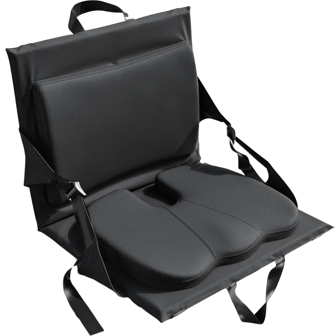 Everlasting Comfort Portable Folding Memory Foam Stadium Seat