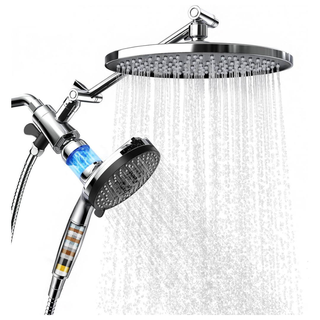Magnetic 10 Spray Handheld High Pressure Rainfall Shower Head
