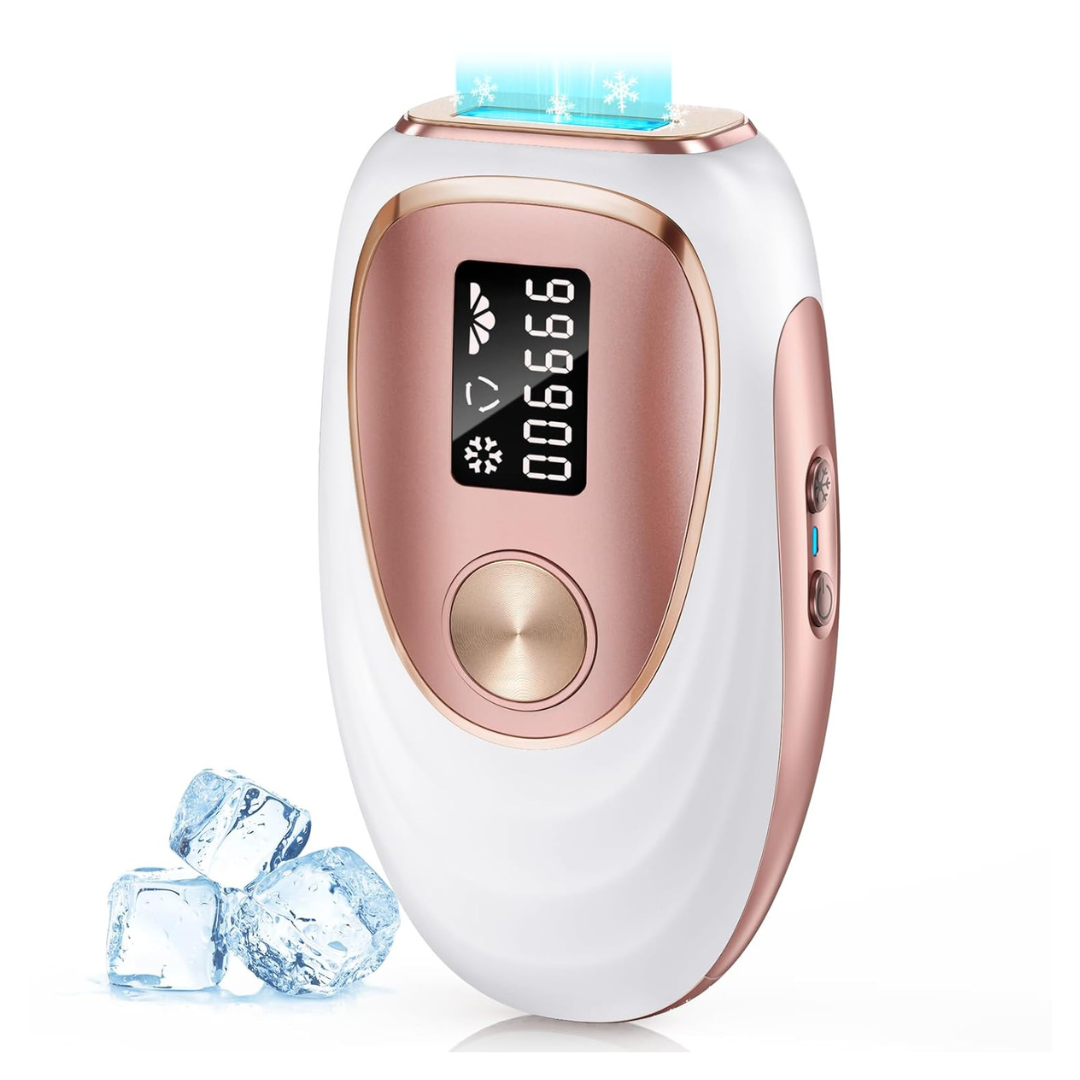 Oreeth IPL Laser Hair Removal Device With Ice-Cooling Contact